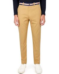 Con.struct - Slim Fit Solid Cotton Stretch Pants - Lyst