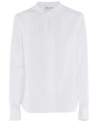 Callas Milano - Olympia Poplin Blouse - Lyst