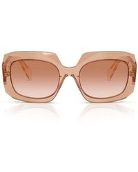 Prada - 55Mm Square Sunglasses - Lyst