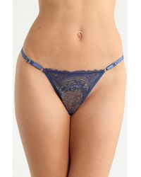 Kilo Brava - Lace G-String - Lyst