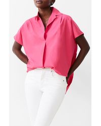 French Connection - Popover Poplin Shirt - Lyst