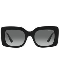 Vogue - 52Mm Gradient Rectangular Sunglasses - Lyst