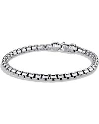 David Yurman Large Box Chain Bracelet - Metallic