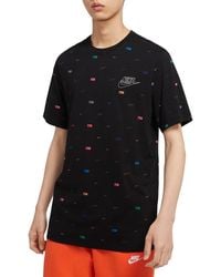 Nike - Multi Swoosh Graphic Tee - Lyst