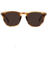 David Beckham - 51Mm Rectangular Sunglasses - Lyst