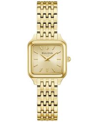 Bulova - Classic Sutton Square Bracelet Watch, 23Mm - Lyst