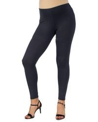 24seven Comfort Apparel - Maternity Stretch Ankle Length Leggings - Lyst