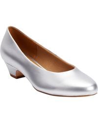 Comfortview - The Vida Leather Like Slip On Pump - Lyst
