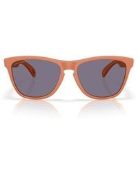 Oakley - 55Mm Polarized Rectangular Sunglasses - Lyst