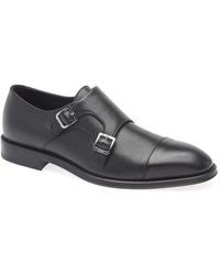 BOSS - Derrek Double Monk Strap Shoe - Lyst