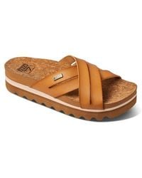Reef - Cushion Bloom Hi Slide Sandal - Lyst