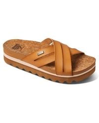 Reef - Cushion Bloom Hi Slide Sandal - Lyst