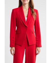 Tahari - One-Button Blazer - Lyst
