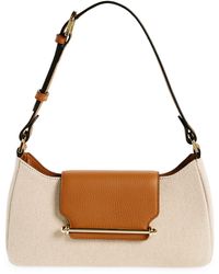 Strathberry - Multrees Omni Leather & Canvas Shoulder Bag - Lyst