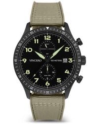 Vincero - The Altitude Chronograph Nylon Strap Watch, 43Mm - Lyst