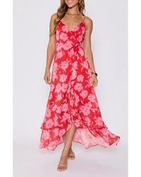 Vici Collection - Escape To Paradise Ruffle High-Low Maxi Dress - Lyst