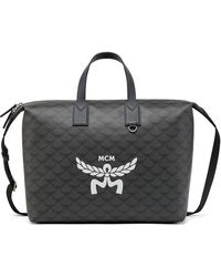 MCM - Extra Large Himmel Lauretos Coated Canvas Tote - Lyst