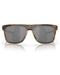 Oakley - Leffingwell 57Mm Prizm Polarized Rectangular Sunglasses - Lyst