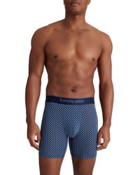 Tommy John - 3-Pack Second Skin 6-Inch Stretch Modal Boxer Briefs - Lyst