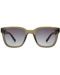 Le Specs - Elixir 52Mm Polarized Square Sunglasses - Lyst
