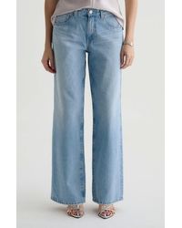 AG Jeans - Adria Low Rise Bgy Wide Leg Jeans - Lyst