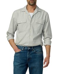 Joe's Jeans - Writers Long Sleeve Camp Shirt - Lyst