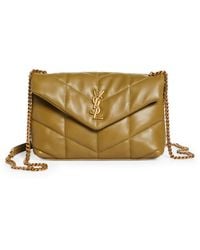 Saint Laurent - Toy Loulou Puffer Quilted Leather Crossbody Bag - Lyst