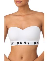 DKNY - Cozy Removable Strap Wireless Bra - Lyst