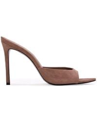 Black Suede Studio - Brea Suede Mule - Lyst