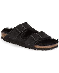 fur lined birkenstocks