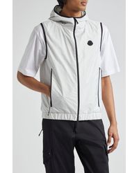 Moncler - Vallese Water Repellent Hooded Vest - Lyst