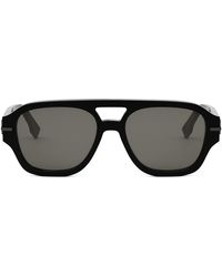 Fendi - The Graphy 55mm Geometric Sunglasses - Lyst