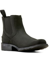 Ariat - Midtown Rambler Square Toe Western Chelsea Boot - Lyst