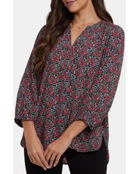 NYDJ - Pintuck Top - Lyst
