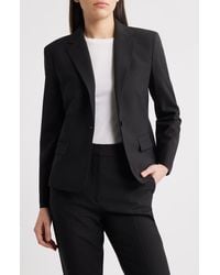 Theory - Slim Fit Stretch Wool Blazer - Lyst