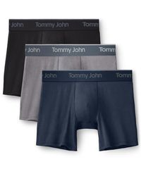 Tommy John - 3-Pack Second Skin 6-Inch Stretch Modal Boxer Briefs - Lyst