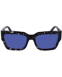 Longchamp - 55Mm Rectangular Sunglasses - Lyst