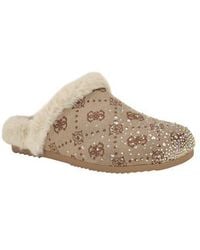 Guess - Gascona Rhinestone & Faux Fur Clog - Lyst