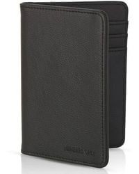 Members Only - Passport Holder, Bifold Wallet With Secure Card Slots - Lyst
