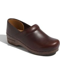 Dansko - 'Professional' Oiled Leather Clog - Lyst