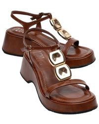 Prologue Shoes - Kerry Buckle Platform Sandal - Lyst