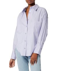 Equipment - Sergine Pleat Sleeve Button-Up Shirt - Lyst