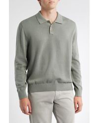 Alex Crane - Feather Organic Cotton Polo Sweater - Lyst