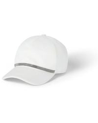 Brunello Cucinelli - Baseball Cap With Monili - Lyst