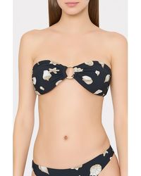 MILLY - Shell O-Ring Bikini Top - Lyst