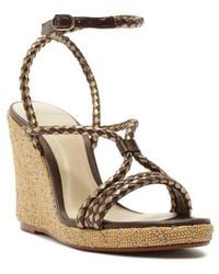 Alexandre Birman - Elba Ankle Strap Wedge Sandal - Lyst