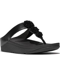 Fitflop - Fino Beadie Flip Flop - Lyst
