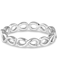 DEVATA - Infinity Eternity Ring - Lyst