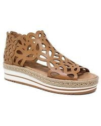 DJANGO & JULIETTE - Adely Back Zip Sandal - Lyst