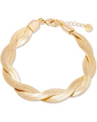 Brook and York - Haven Snake Chain Bracelet - Lyst
